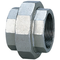 Stainless Steel Screw-In Pipe Fitting, Union SUS-U-1/4