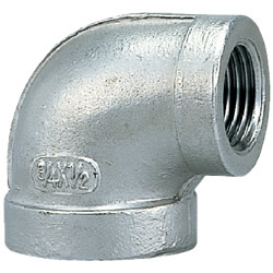 Stainless Steel Screw-In Pipe Fitting, Reducing Elbow