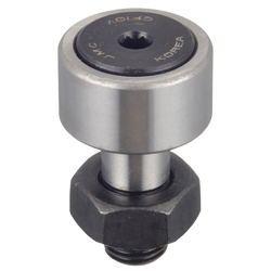 Hex socket head cam follower CF type without seal - cylindrical wheel rim CF10V