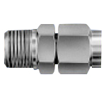 Junron Stainless Steel Fitting, Nipple N-12X9-PT3/8-SUS