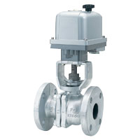 Ball Valve With 10K Electric Actuator, Cast Iron EXH200-10FCTB-40A