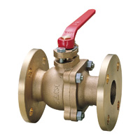 Bronze General-Purpose 10K Ball Valve Flange