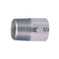 Stainless Steel Screw-in Fitting, Single Nipple PK-100A