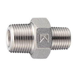 Stainless Steel Screw-in Fitting, Reducing Hex Nipple PRH(1)-15A