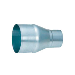 Spiral Duct Fitting, Single Drop Pipe (Insertion Size × Insertion Size) SD-Z-R-250-150