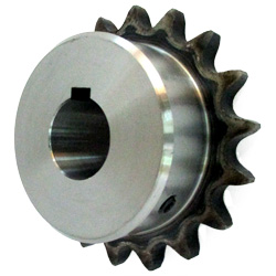 Standard Sprocket Model, Type 60B, Semi-F Series, Shaft Hole Machining Completed (New JIS Key)