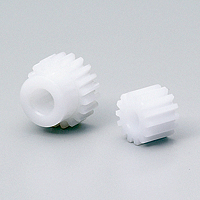 Spur Gear m1 POM White (Polyacetal) Type S1D50B-0608