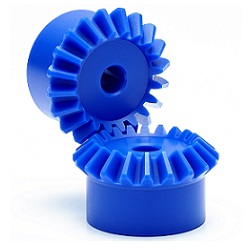 Bevel Gear m1.5 Blue (Polyacetal) M1.5BP30-3810