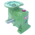 Worm decelerator - Output shaft vertical type / Output shaft solid - LM-TMW LM-TMW-70-1/50-R-0.4KW