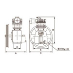 Basic Compressor, Single-Stage Compressor GHO-1C