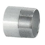 Stainless Steel Screw-in Type Pipe Fitting, Single Nipple "NS" SUS304-NS-1B