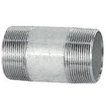 Stainless Steel Screw-in Type Pipe Fitting, Double-Length Nipple "NL" SUS304-NL-1/8B-100