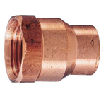 Copper Tube Fitting, Copper Tube Fitting for Hot Water Supply, Copper Tube Internal Threaded Adapter M153-9.52