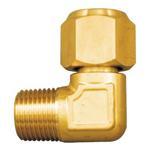 Copper Tube Fittings, Fittings for Flared Type Copper Tube (Refrigerant Compatible), Flared One-Side Threaded Elbow M148FKGD-12.7X3/8