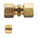 Copper Pipe Fittings, Ferrule Ring Fittings for Copper Tubes, Sockets With Ferrule Rings M150RK-15.88X15.88