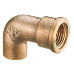 Copper Tube Fitting, Copper Tube Fitting for Hot Water Supply, Copper Tube Long-Neck Water Faucet Elbow