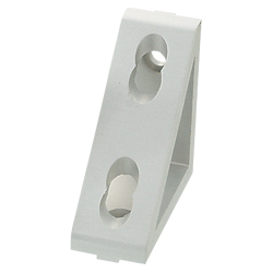 Triangle Brackets - For 1 Slot - For 8 Series (Slot Width 10mm) Aluminum Frames HBLDSWT8-SEP