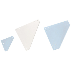 Sheet Metal Bracket For 6 Series (Slot Width 8mm) Aluminum Frames - Triangle-Shaped SHPTUL6