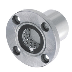 Linear ball bushing with flange