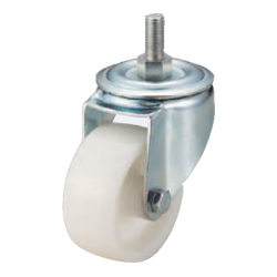 Screw-In Casters - Medium Load - Wheel Material: Polypropylene - Swivel Type C-CTNJ125-P