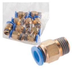One-Touch Couplings - Male Thread Fittings (Square) PACK-EPFH10-2