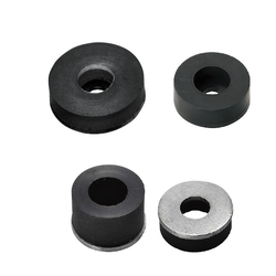 Urethane Stoppers with Washers-Standard Type/Extra Low Head Screws Type/Low Elastic Rubber Type UPWH3-10