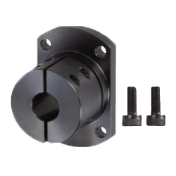 Shaft Supports - Flanged Mount with Slit, Long Sleeves STHWSBL50