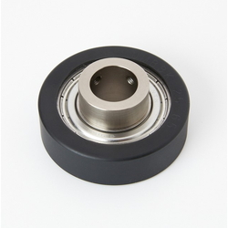 Silicon Rubber / Urethane Molded Bearings - Hubbed Type UMBLBOS10-40