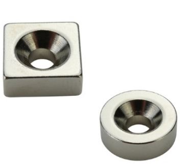 Neodymium Magnets Flat Shape for Countersunk