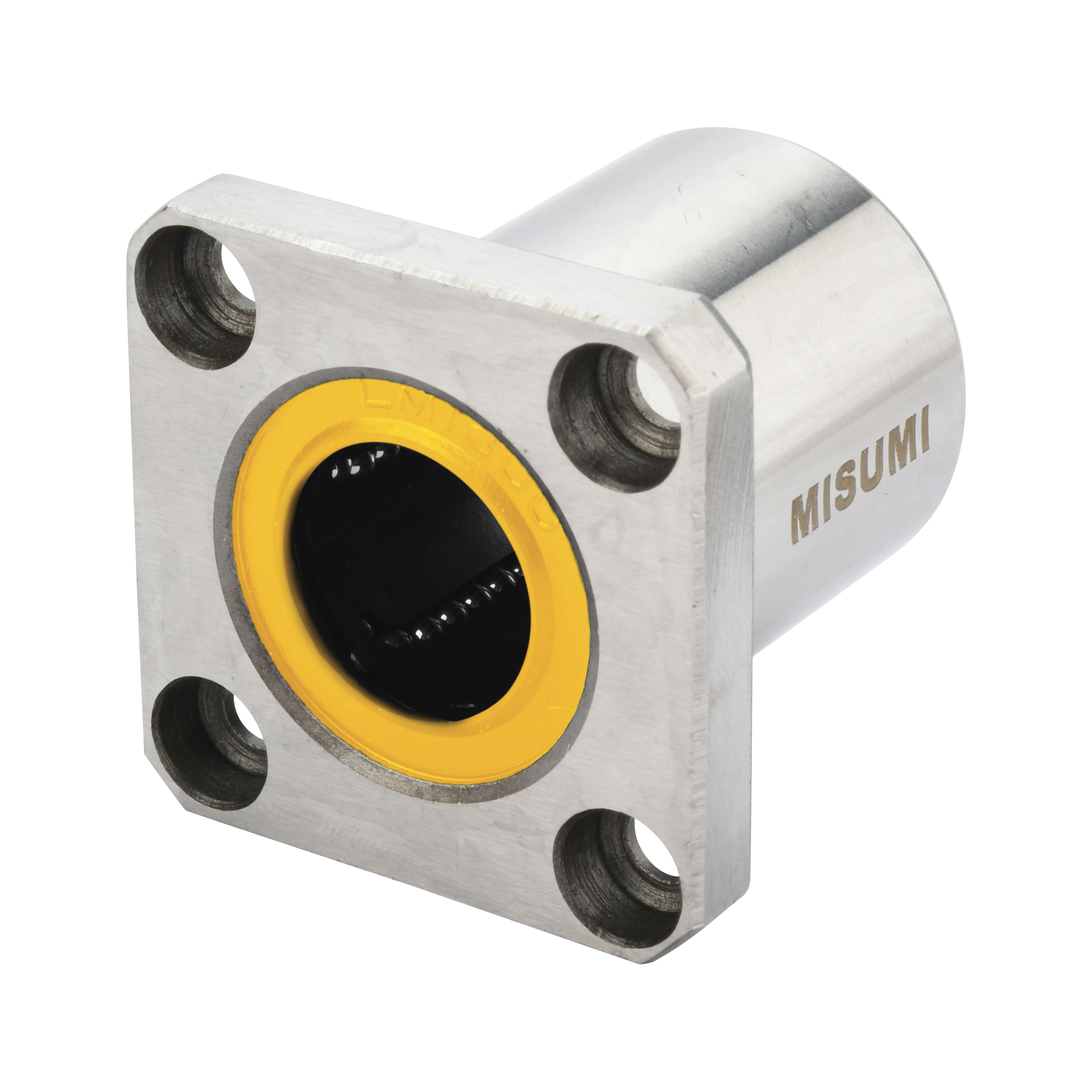 Square Flanged Linear Bushings, Single / Double / Opposite Counterbored Hole E-LBK20LUU