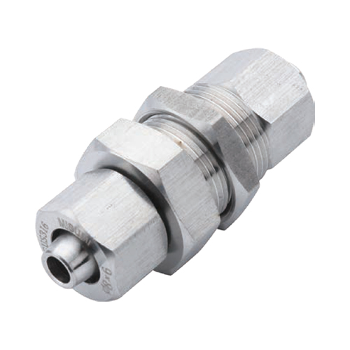 Compression Fitting Stainless Steel, Bulk Head E-PACK-MSSNPM6