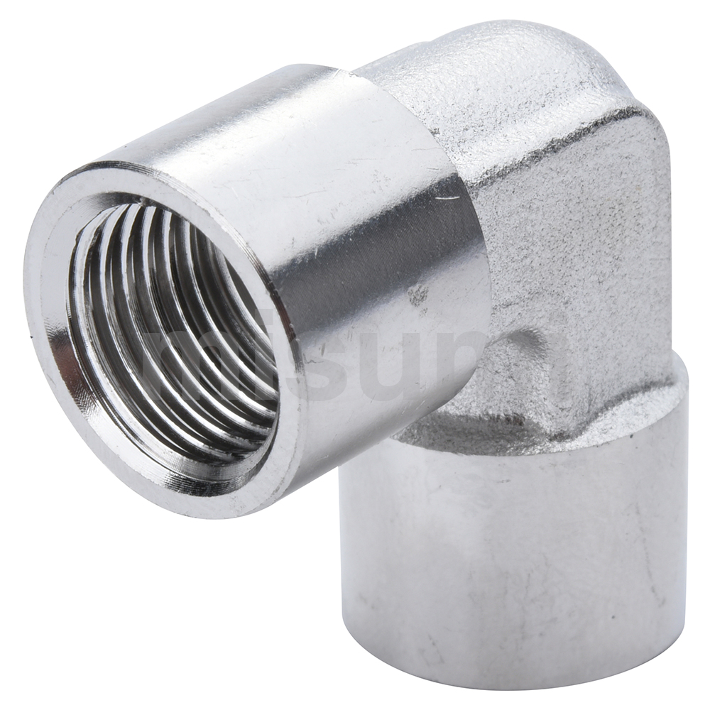 Stainless Steel Screw-In Joints, Equal Dia., Elbow E-SUPESH15A-304
