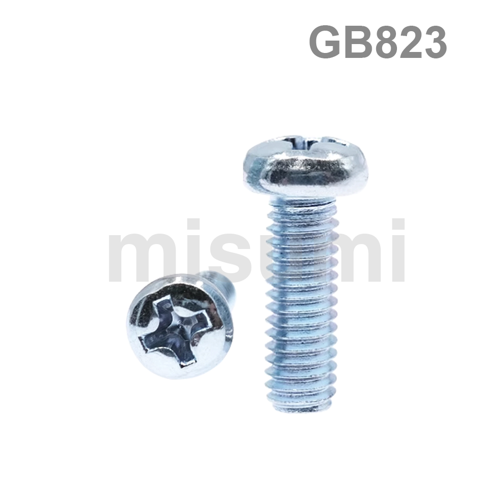 Cross Recessed Pan Head Screws - Carbon Steel 