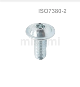 Hex Socket Round Head Screws Flanged Type Class 8.8