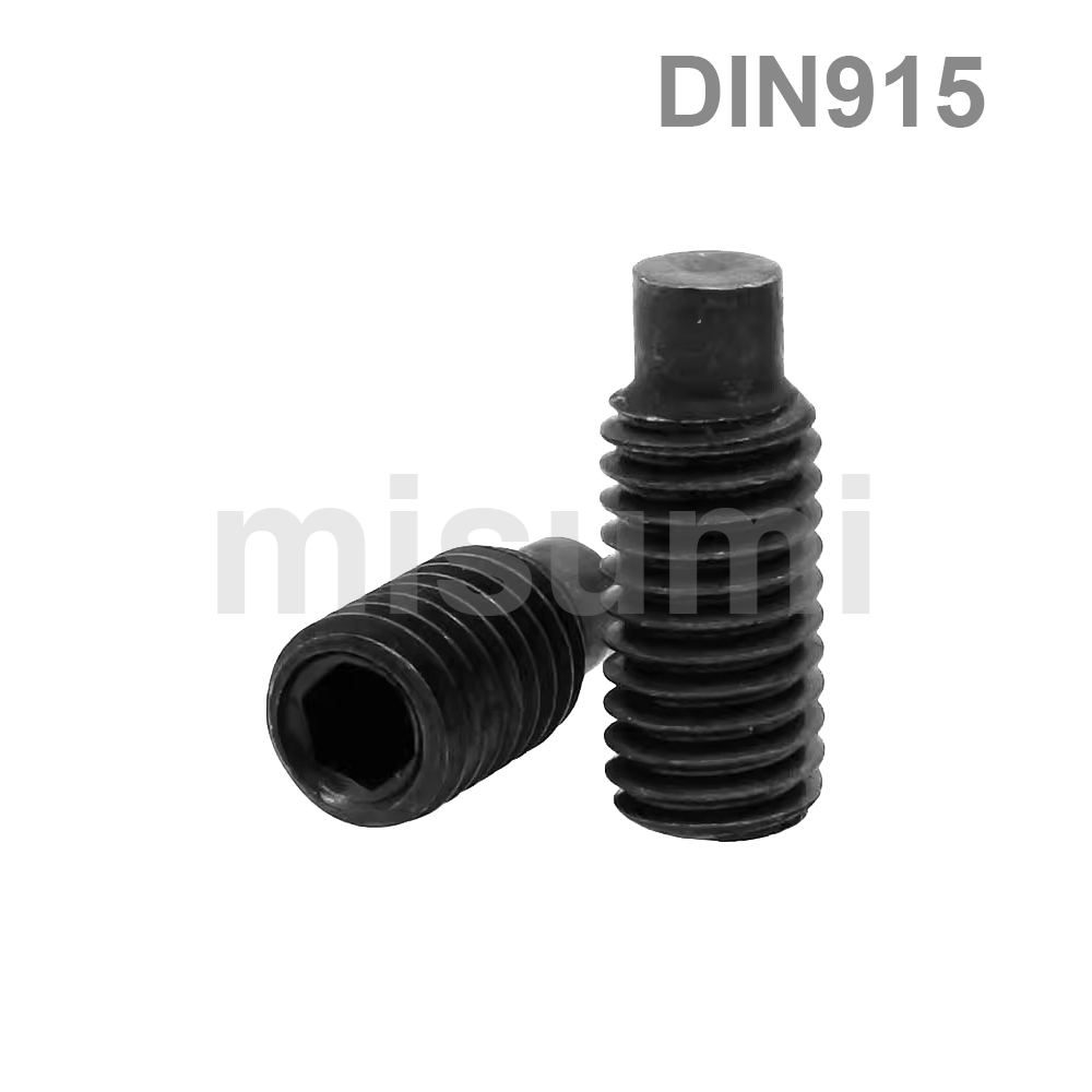 Hex Socket Set Screw - Dog Point - Carbon Steel