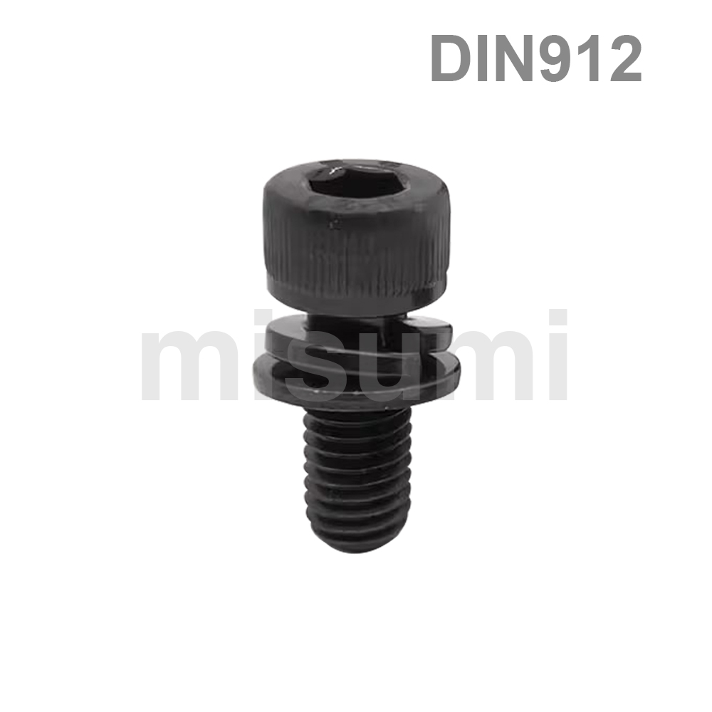 Hex Socket Head Cap Screws With Captured Washer Class 12.9