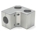 Round Pipe Joint Same Diameter Hole Type 2- Axle Support