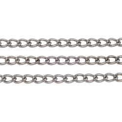 Stainless mantel chain 2-M-2M