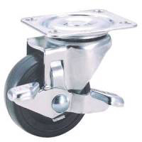 Industrial Caster TE Series with Freely Swiveling Type Stopper TE-40TPS-1