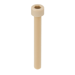 Resin Screw (PEEK/Hex Socket Head Cap Screw, Fully Threaded) - SPE-FT SPE-M4X60-C-FT