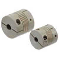 MSXP-C Clean, Vacuum, Heat-Resistance Support Coupling - Slit Type (PEEK) - Clamping Type