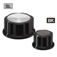 Spin Knob with Flange_EAC EAC-23-BK