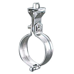 Suspended Pipe Fixture, Stainless Steel Hinged Suspended Band with Turn