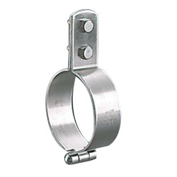 Vertical Pipe Clamp / Foot Mount With Stainless Steel PC Loop Type Pipe Clamp BN N-010244-15A