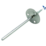 General Purpose Temperature Sensor, TN7 Series Flanged Thermocouple, Ungrounded TN7-3M
