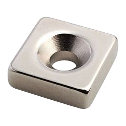 Countersunk Bolt Mounted Type Square Neodymium Magnet NK103