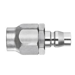 Plug, PN (for Braided Hose Mounting/High Coupler) 90PN-BH-STEEL