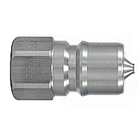 SP Cupla, Type A, Stainless Steel, FKM Plug (for Male Thread Mounting) 10P-A-SUS-FKM