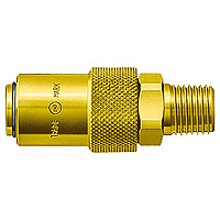 Mold Coupler, Brass, FKM SM