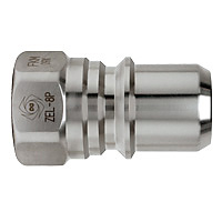 Zerospill Cupla, Stainless Steel, FKM, Plug